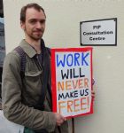 Salford ATOS PIP Protest by DPAC